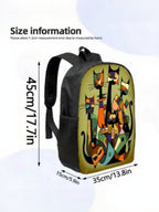 Cat Large Capacity 17-Inch Casual Backpack - MozaWear