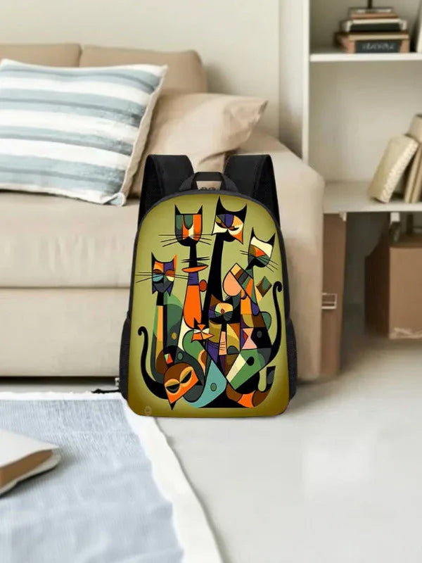 Cat Large Capacity 17-Inch Casual Backpack - MozaWear