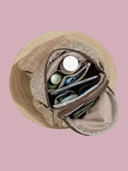 Handwoven Flower Pattern Multifunctional Backpack - MozaWear