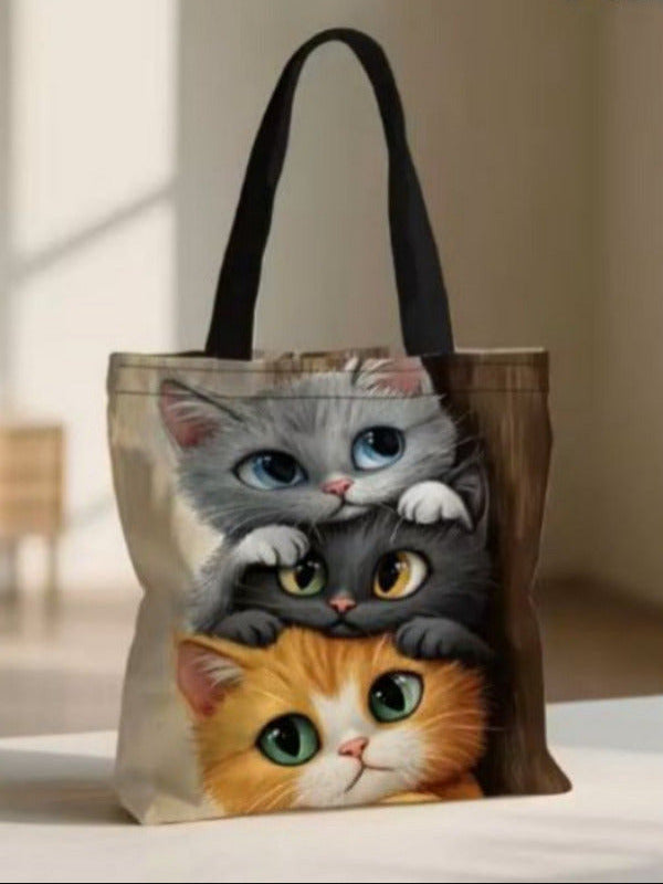One Trio Print Tote Bag - MozaWear