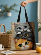 One Trio Print Tote Bag - MozaWear