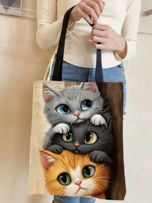 One Trio Print Tote Bag - MozaWear