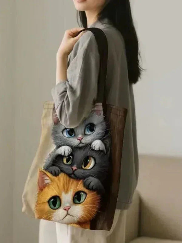 One Trio Print Tote Bag - MozaWear