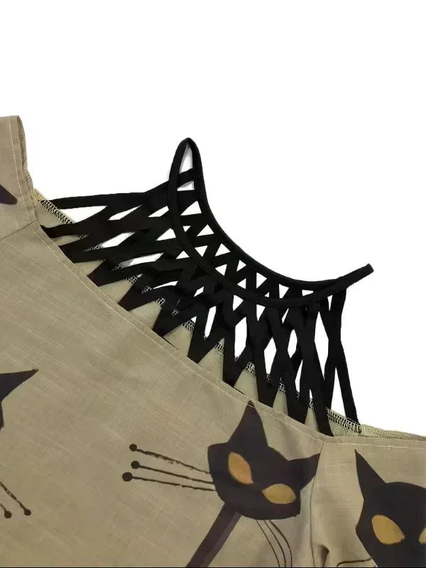 Slim Loose Fit Ultra-Casual Style Suitable Dress - MozaWear